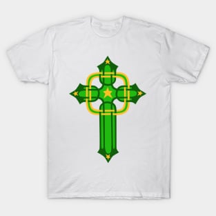 Legendary Green Celtic Cross T-Shirt